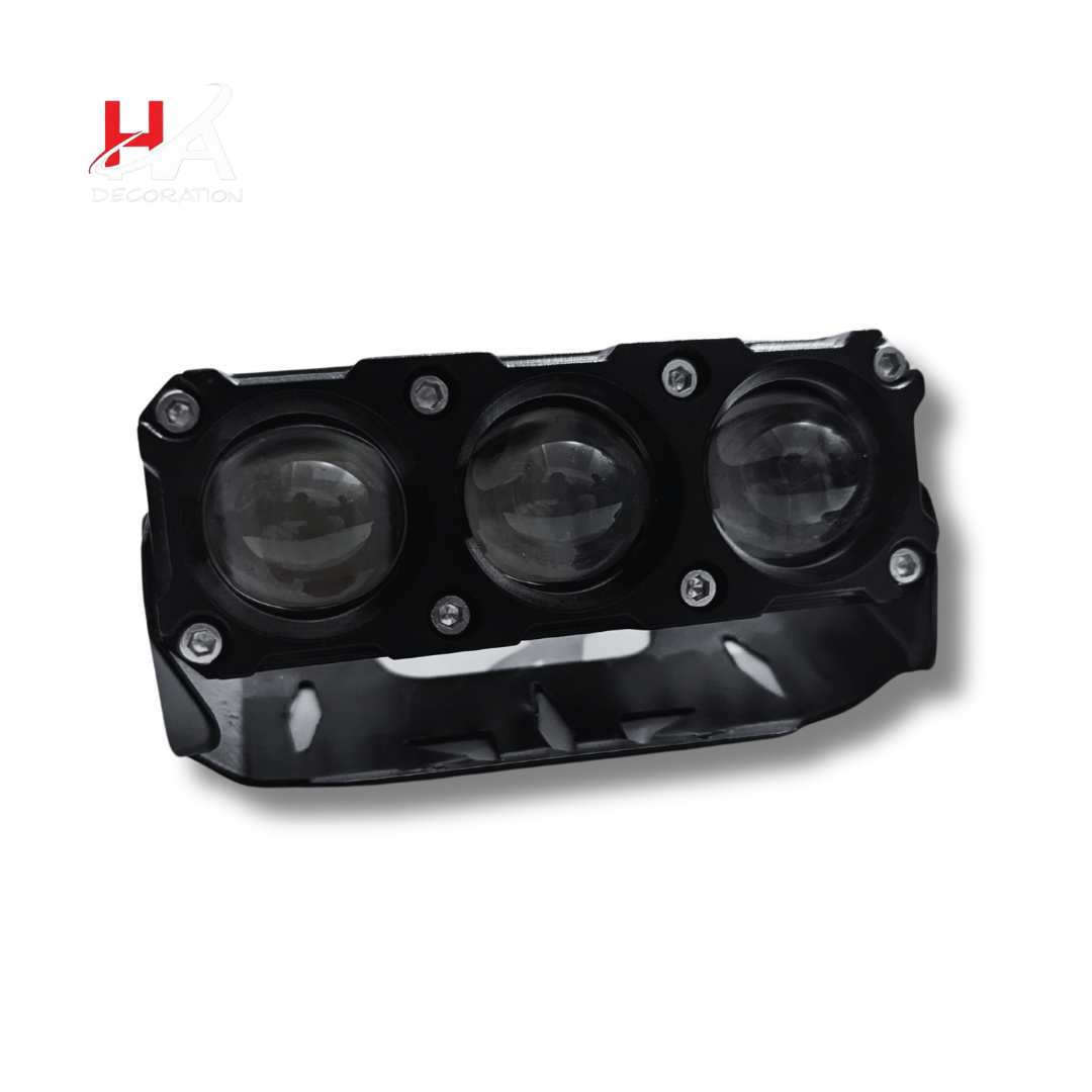 3D Lens Projector Fog Light – High-Performance LED Fog Light for Cars, Trucks, and Motorcycles