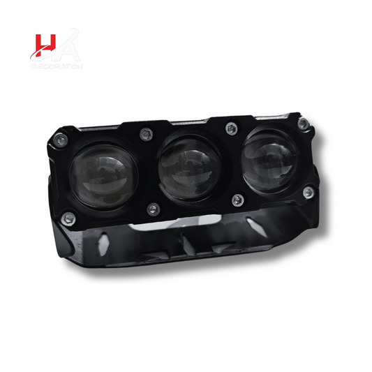 3D Lens Projector Fog Light – High-Performance LED Fog Light for Cars, Trucks, and Motorcycles