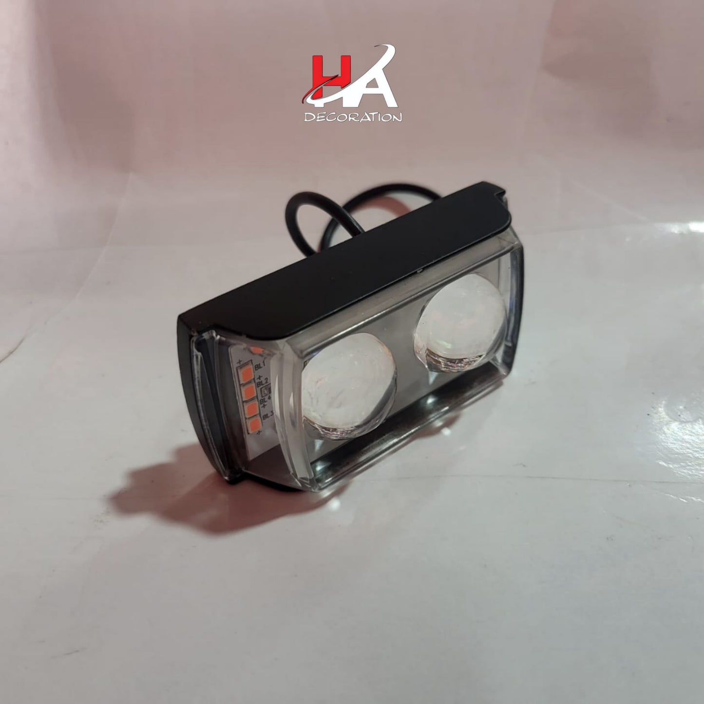 2 Lens Multi Fog Light with Dolphin Flasher